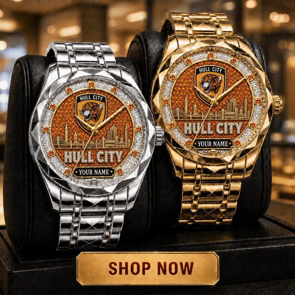 Hull City Football Club Cityline Men's Luxury Custom Name Watch Hull City Football Club Cityline Men's Luxury Custom Name Watch