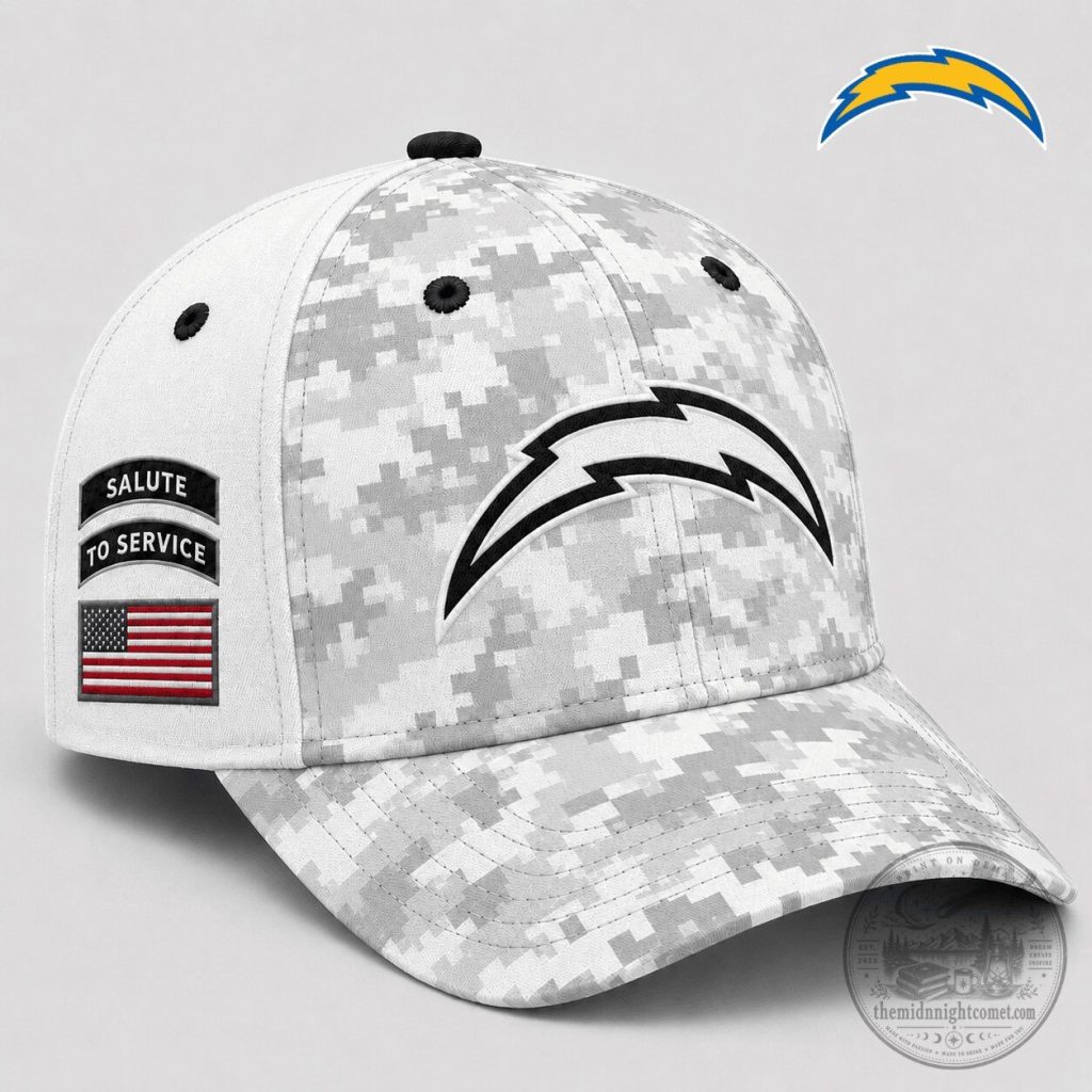 Los Angeles Chargers Salute To Service Digital Camouflage Cap Hat Los Angeles Chargers Salute To Service Digital Camouflage Cap Hat