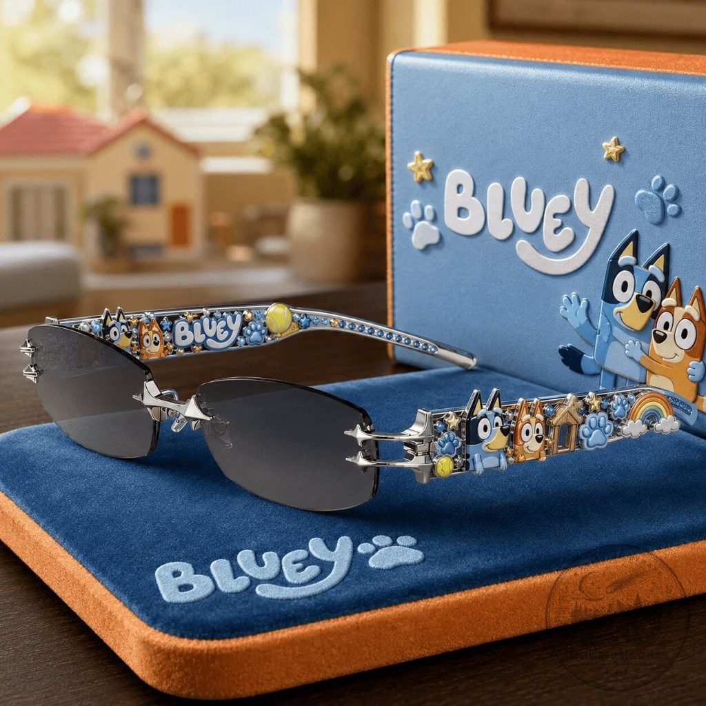 Bluey Cartoon Family Character Sunglasses for Kids and Adults Bluey Cartoon Family Character Sunglasses for Kids and Adults