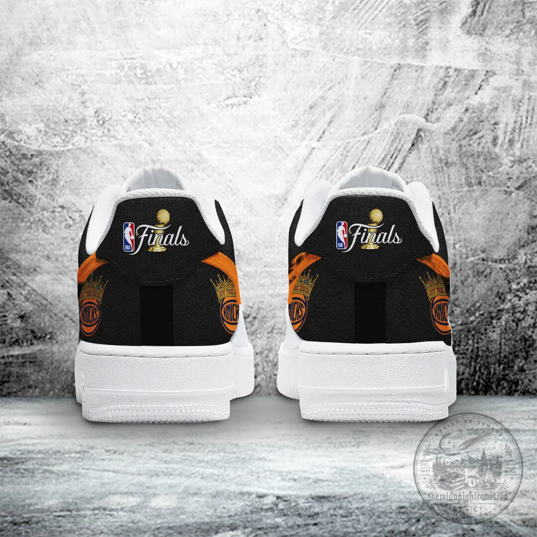 New York Knicks NBA Finals Champions 2026 Custom Sneakers 5 New York Knicks NBA Finals Champions 2026 Custom Sneakers