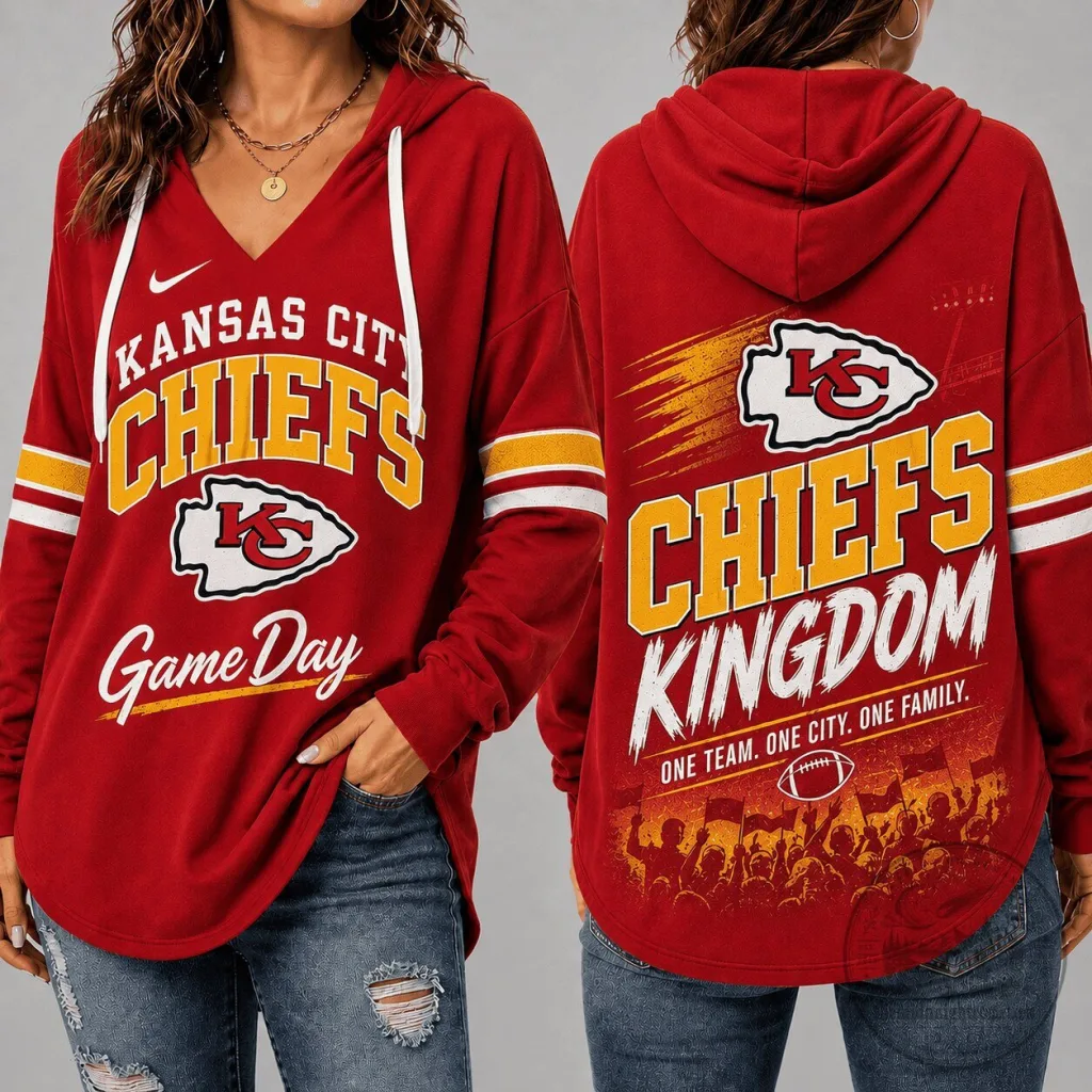 Kansas City Chiefs Game Day Kingdom One Team One City One Family Hoodie