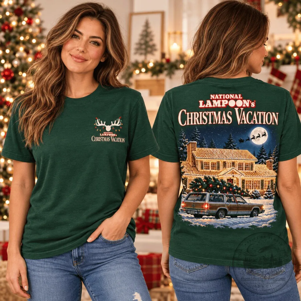 National Lampoon's Christmas Vacation Movie Griswold Family Christmas T-Shirt National Lampoon's Christmas Vacation Movie Griswold Family Christmas T-Shirt