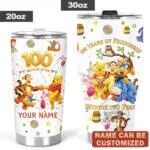 Winnie the Pooh 100 Years of Friendship Personalized Stainless Steel Tumbler 7 Winnie the Pooh 100 Years of Friendship Personalized Stainless Steel Tumbler