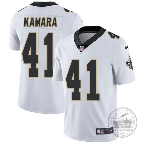 Alvin Kamara New Orleans Saints White Stitched Football Jersey