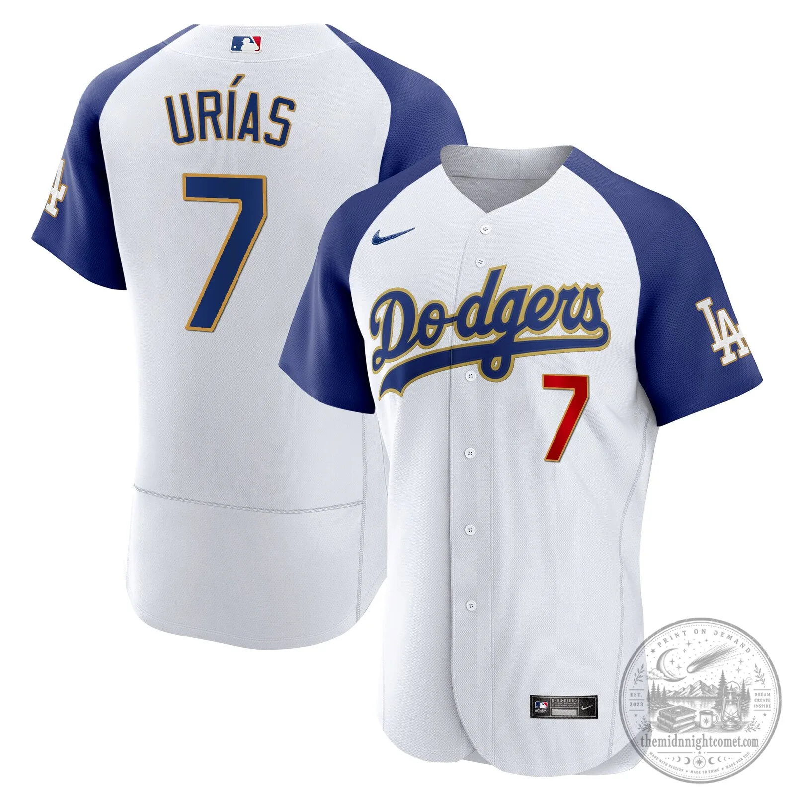 Shohei Ohtani White Jersey for Los Angeles Dodgers Supporters 48 Shohei Ohtani White Jersey for Los Angeles Dodgers Supporters
