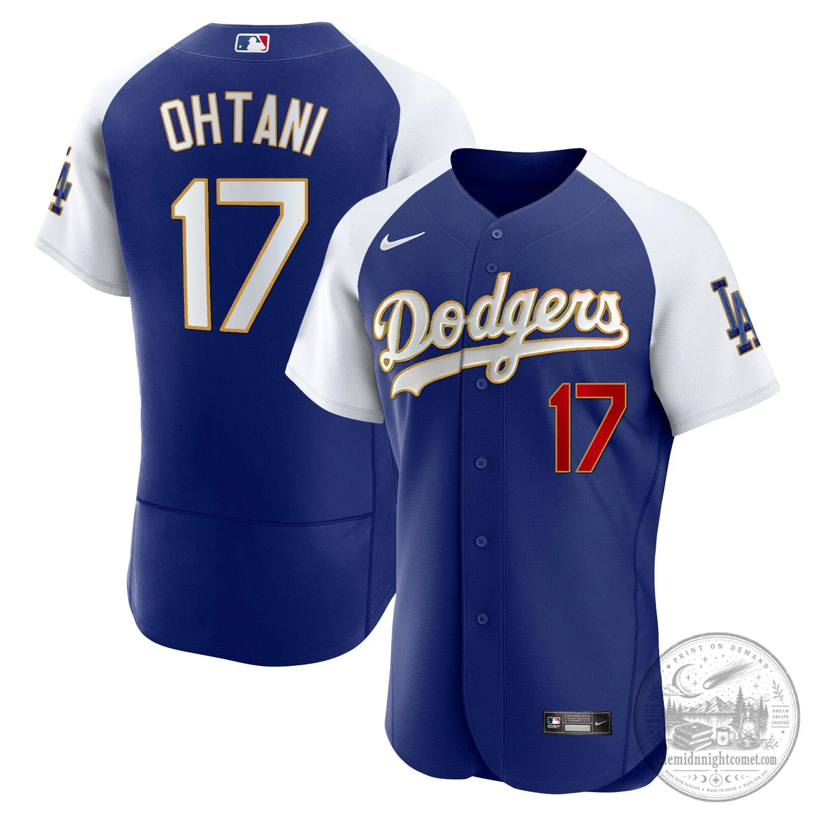 Shohei Ohtani White Jersey for Los Angeles Dodgers Supporters 50 Shohei Ohtani White Jersey for Los Angeles Dodgers Supporters