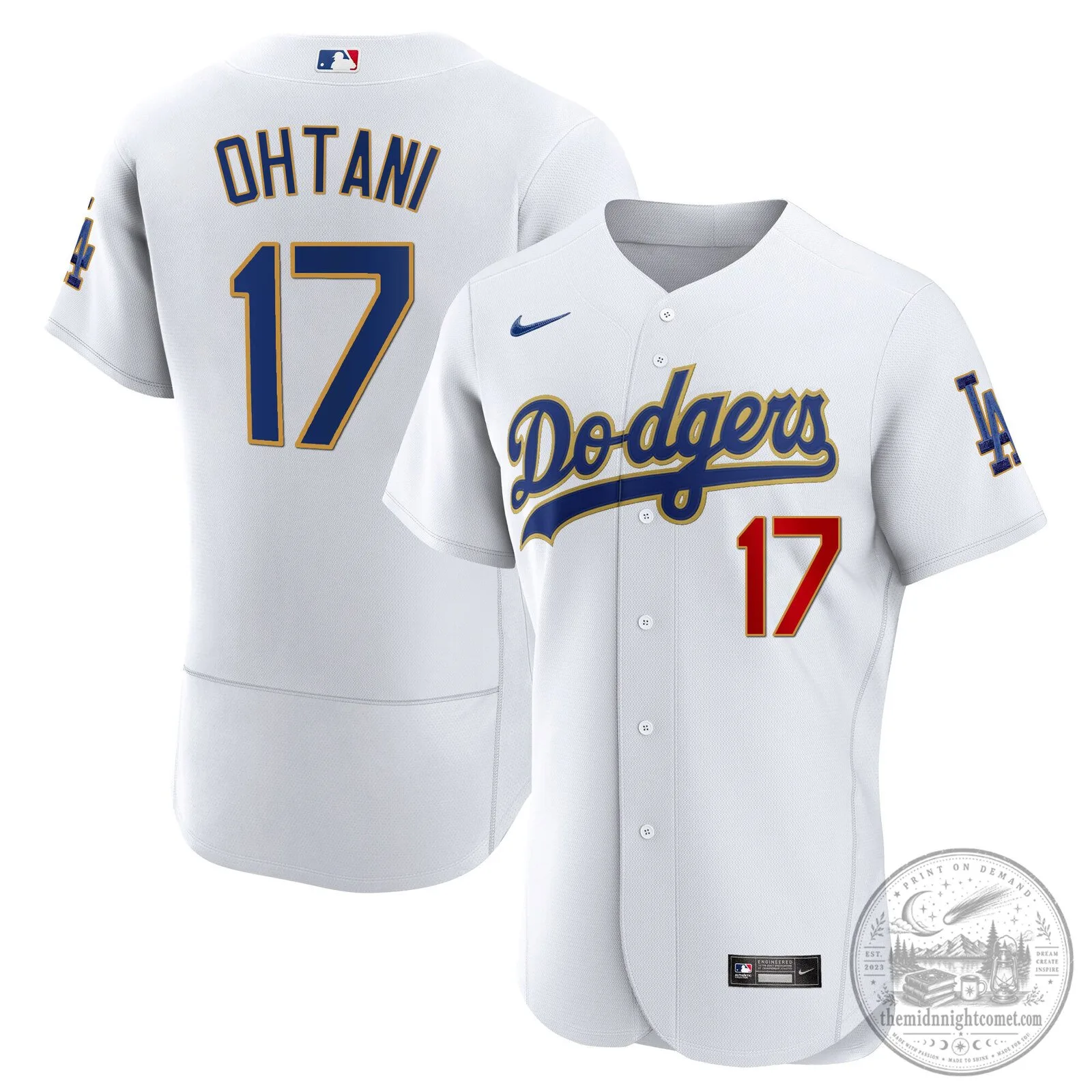Shohei Ohtani White Jersey for Los Angeles Dodgers Supporters 60 Shohei Ohtani White Jersey for Los Angeles Dodgers Supporters