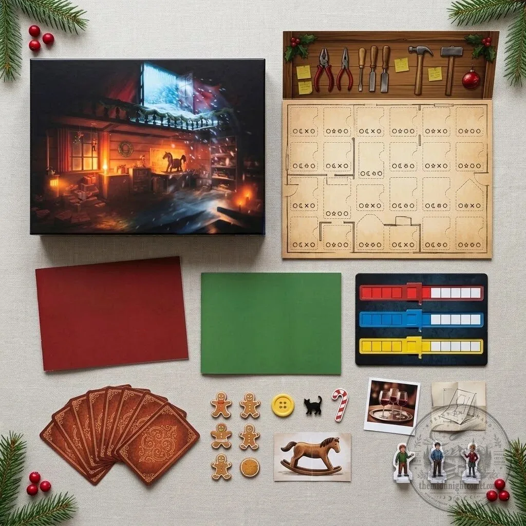 Christmas Escape Room Advent Calendar with 24 Days of Riddles and Puzzles 13 Christmas Escape Room Advent Calendar with 24 Days of Riddles and Puzzles