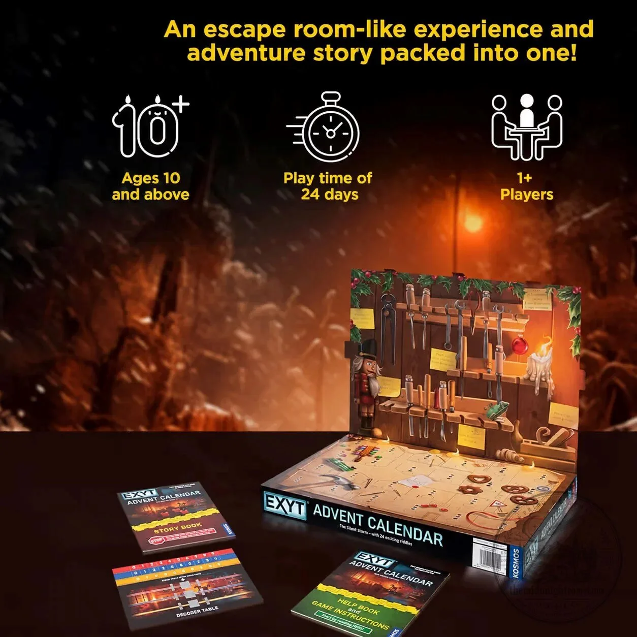 Christmas Escape Room Advent Calendar with 24 Days of Riddles and Puzzles 15 Christmas Escape Room Advent Calendar with 24 Days of Riddles and Puzzles