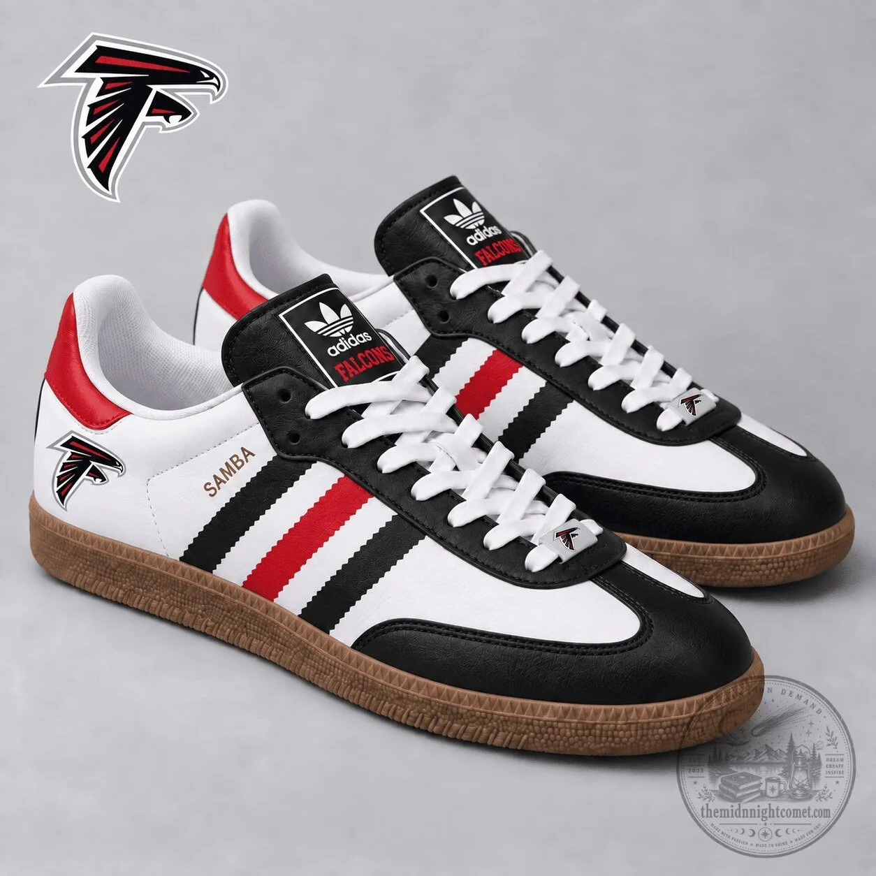 Atlanta Falcons NFL Game Day Samba Adidas Shoes