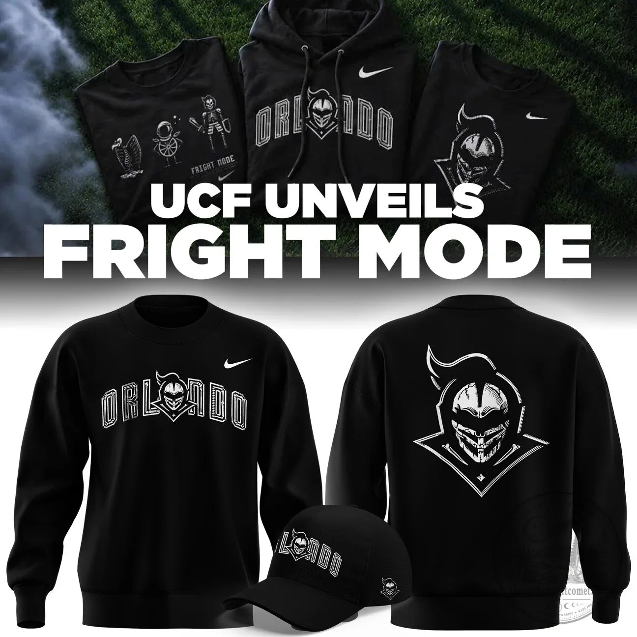 Orlando Knights Fright Mode Nike Black Sweatshirt