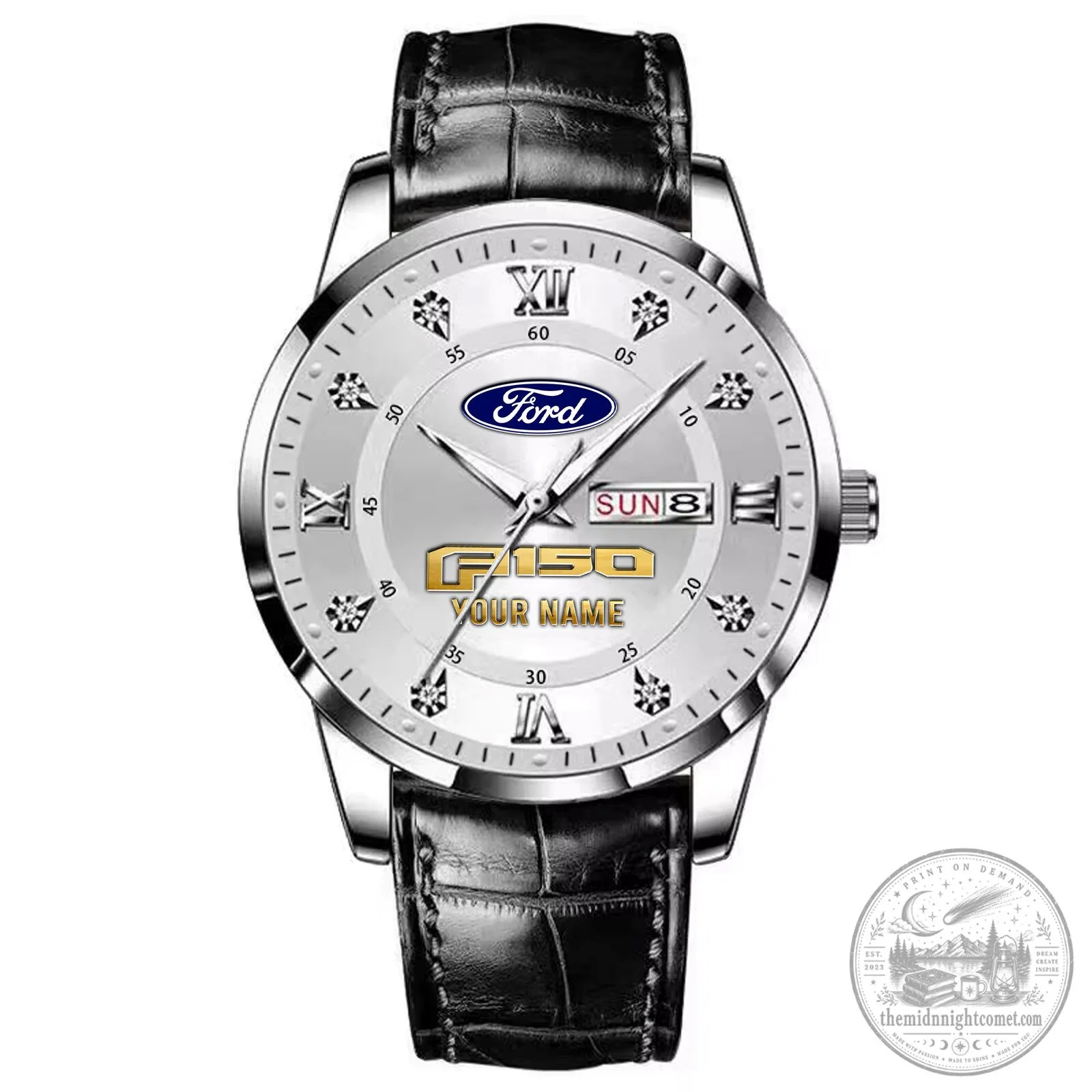 Ford F-150 F Series Custom Name Men's Stylish Fashion Design Watch 11 Ford F-150 F Series Custom Name Men