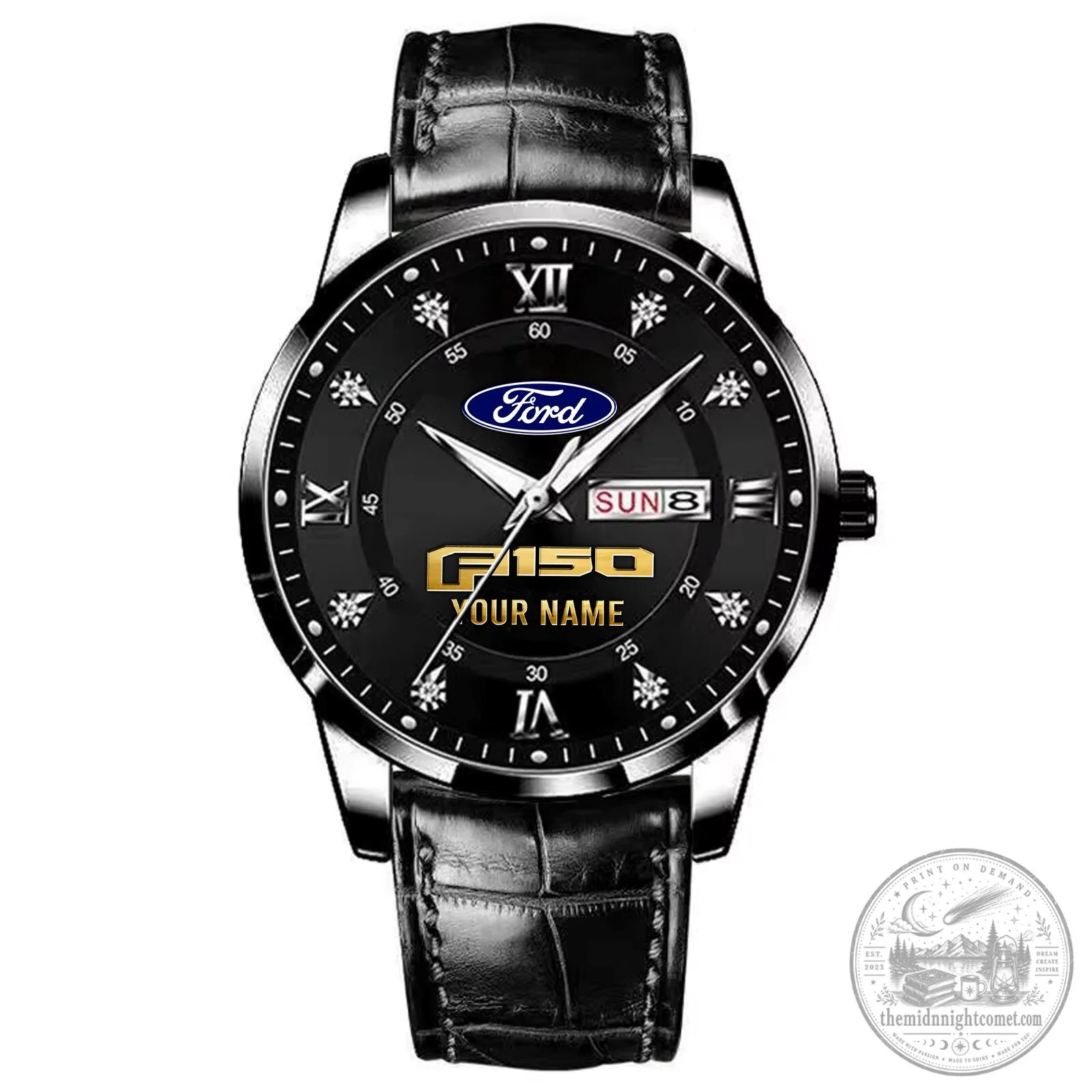 Ford F-150 F Series Custom Name Men's Stylish Fashion Design Watch 13 Ford F-150 F Series Custom Name Men