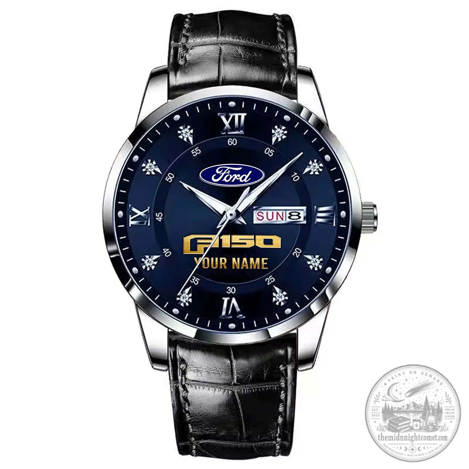 Ford F-150 F Series Custom Name Men's Stylish Fashion Design Watch 14 Ford F-150 F Series Custom Name Men