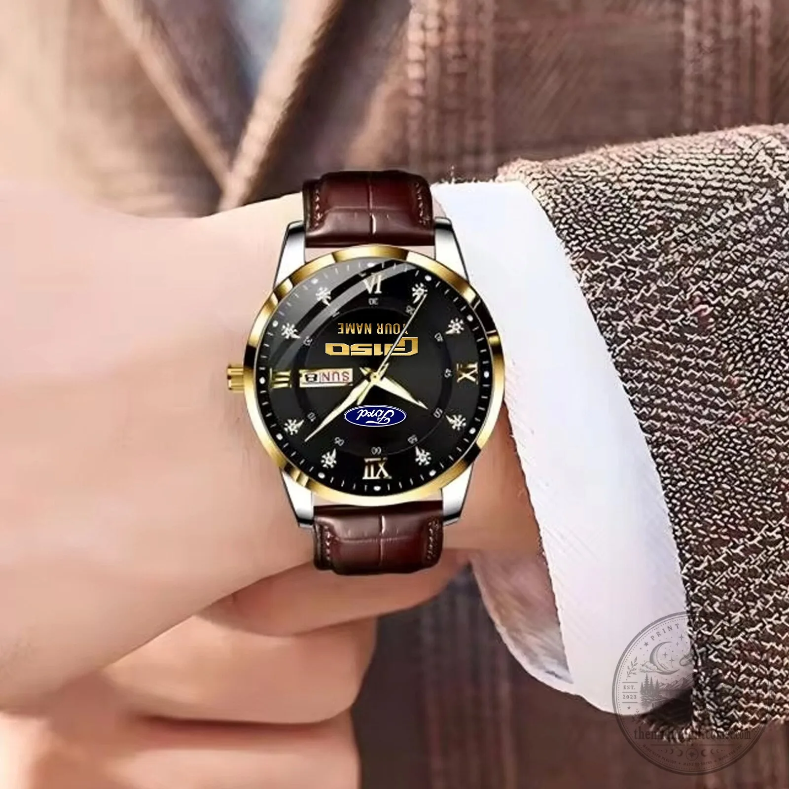 Ford F-150 F Series Custom Name Men's Stylish Fashion Design Watch 16 Ford F-150 F Series Custom Name Men