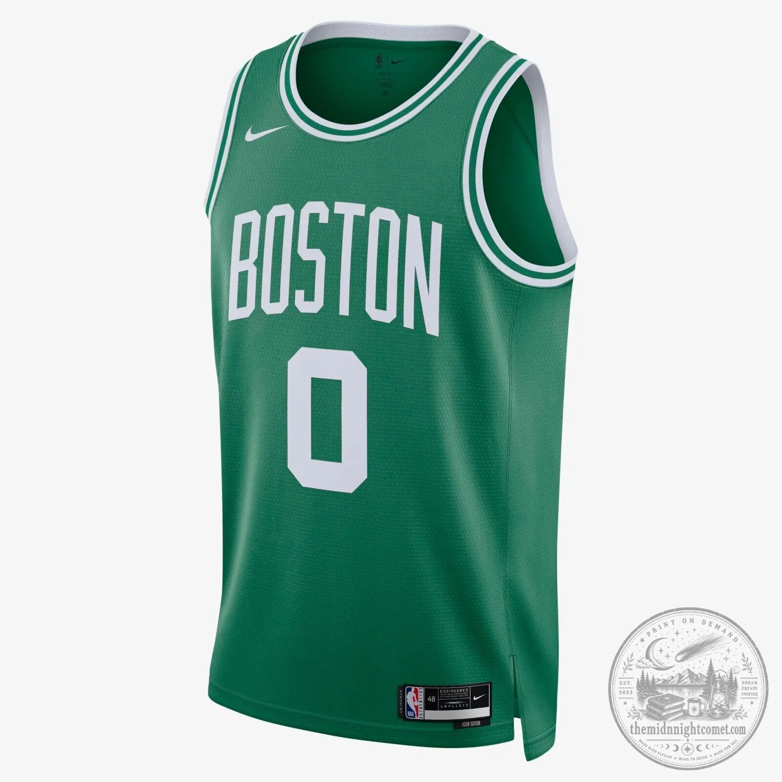 Boston Celtics Jayson Tatum Icon Edition Green Basketball Jersey