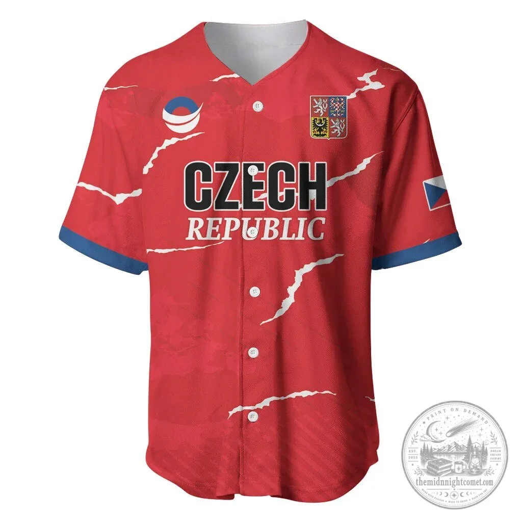Dodge Ram Est 1900 Logo Performance Bomber Jacket 4 Czech Republic National Team Baseball Jersey for Men and Women