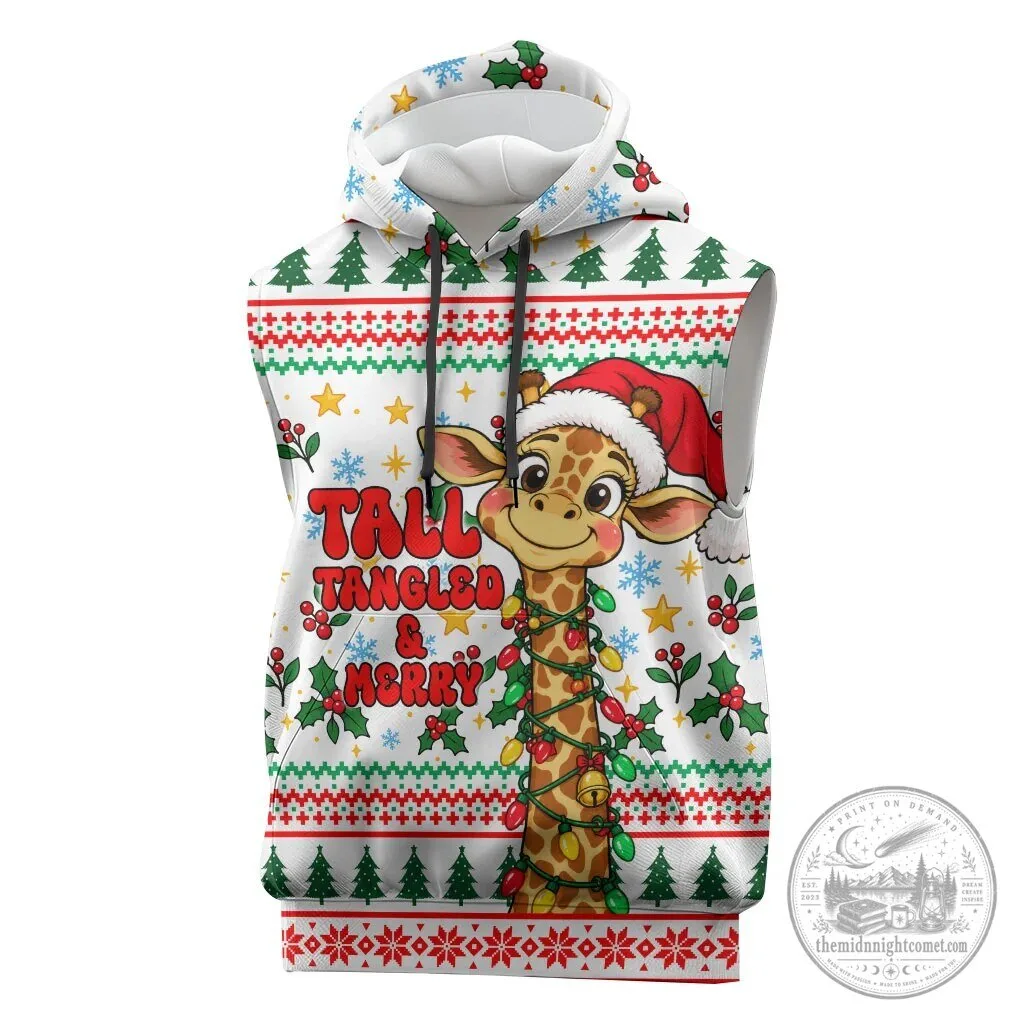 Dodge Ram Est 1900 Logo Performance Bomber Jacket 5 Tall Tangled and Merry Christmas Giraffe Ugly Sweater Sleeveless Hoodie